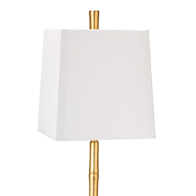 The Sarina’s delicate, gold leafed bamboo body with its antique mirrored base creates an air of classic elegance. Perfect...