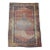 19th Century Persian Bidjar Oversize Rug in Herati Geometric Pattern in Pale Blue, Terracotta Red, Green, Yellow For Sale