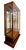 Wood Art Deco Showcase Glazed on Three Sides For Sale - Image 7 of 11