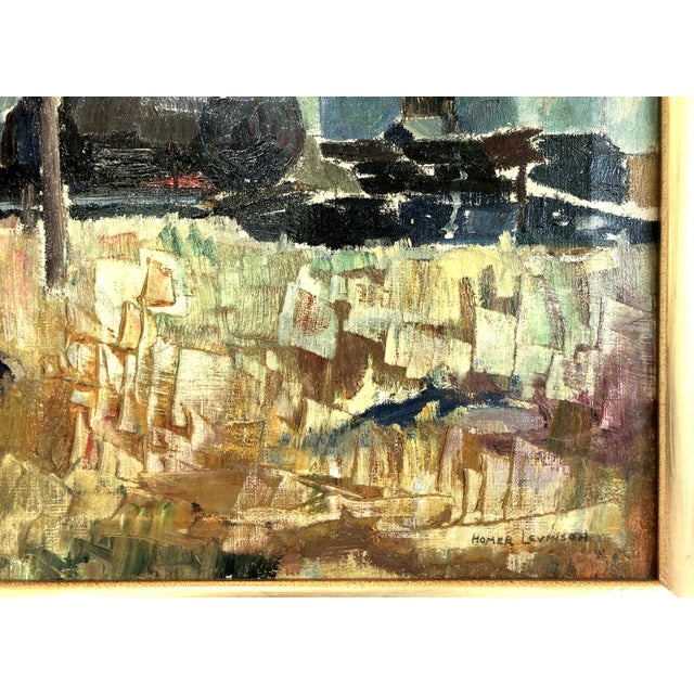 Early 20th-Century California Landscape “San Juan” by Homer F. Levinson For Sale In San Francisco - Image 6 of 9