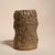 1970s Signed Hand-Formed Textured Studio Pottery Vase With Organic Wabi-Sabi Glaze For Sale - Image 4 of 9