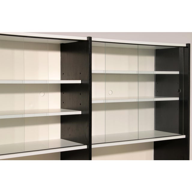Bookcase by Martin Visser for ‘t Spectrum, Holland, 1965, Set of 2 For Sale - Image 9 of 14