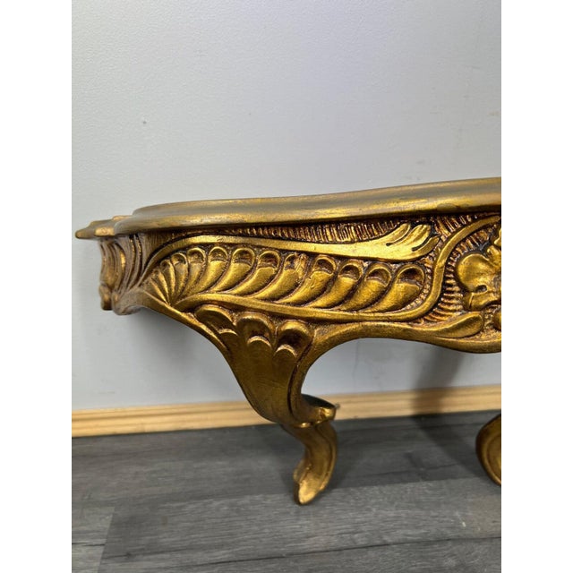 French Mirror with Console For Sale - Image 11 of 12