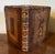 Animal Skin Antique 19th Century French Leather Bound Book Form Library Waste Paper Basket or Box for the Desk For Sale - Image 7 of 16