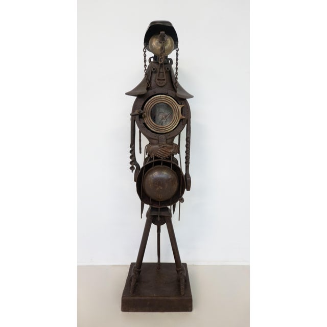 Iron Sculpture by Robert Michiels, Belgium, 1960s For Sale - Image 4 of 9