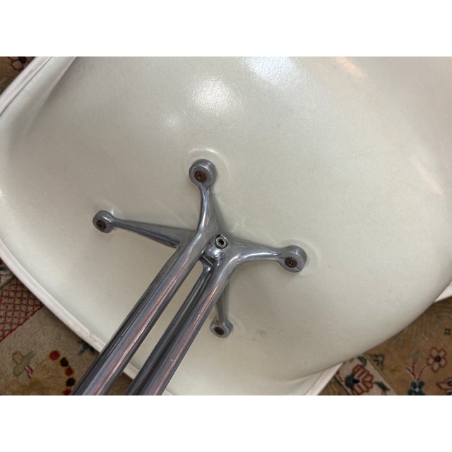 Cream Charles & Ray Eames for Herman Miller La Fonda Chair For Sale - Image 8 of 12