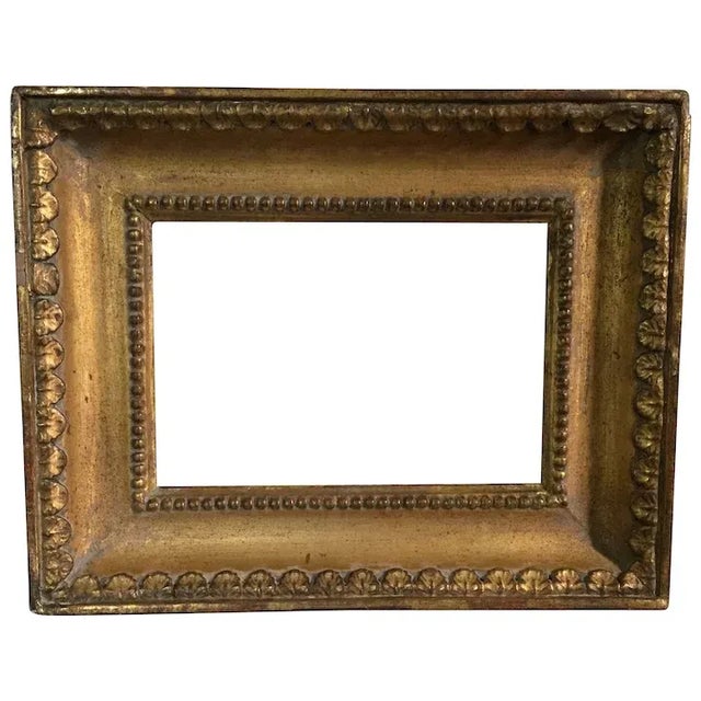 1820s French Empire Gilt Wood Picture Frame For Sale - Image 11 of 11