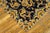 1890s Black Dragon Medallion Antique Chinese Ningxia Rug 2' 6'' X 2' 6'' Handknotted Wool Carpet For Sale - Image 4 of 5