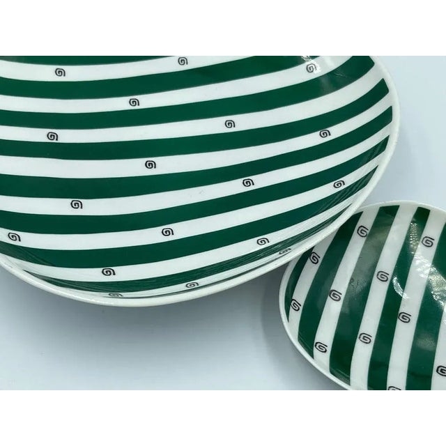 New Look Porcelain Plates from Metzler & Ortloff, Germany, 1960s, Set of 2 For Sale - Image 4 of 7