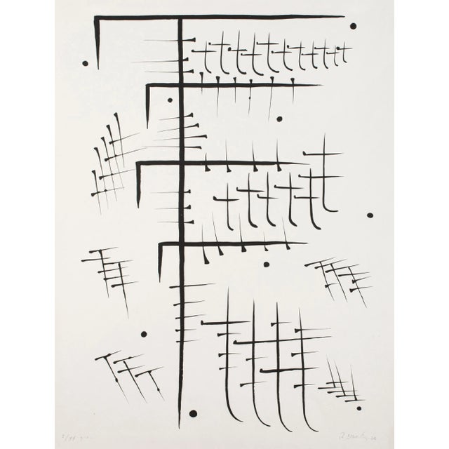 Letter T - Original Lithograph by Raphael Alberti - 1972 1972 For Sale