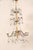 Italian Mid 20th Century Italian Crystal & Gilt Column Chandelier For Sale - Image 3 of 11