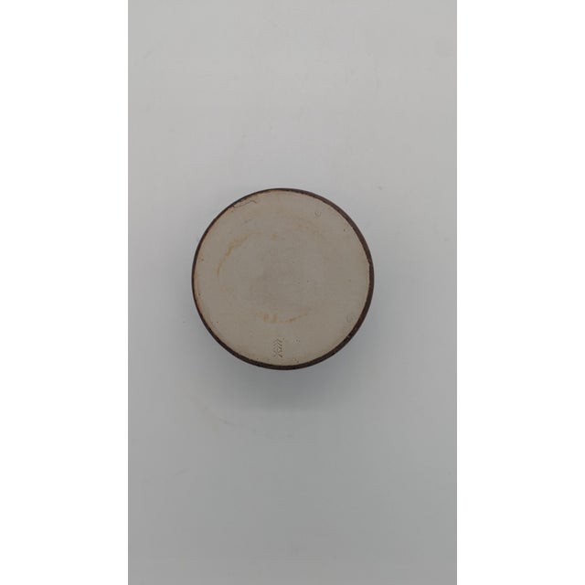 Ceramic Elly and Wilhelm Kuch Studio Pottery Lidded Box For Sale - Image 7 of 8