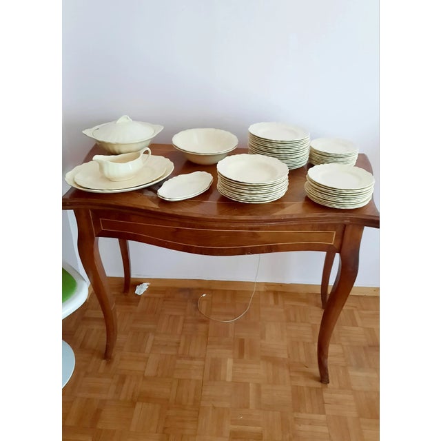 Ceramic Earthenware Dinner Set from J & G Meakin, Set of 62 For Sale - Image 7 of 7