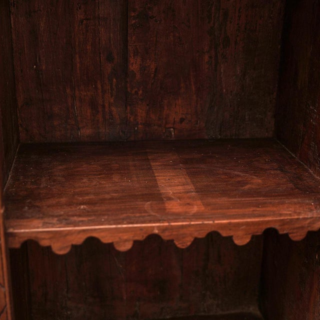 Wood Solid Wood Cabinet with One Drawer and Two Storage Compartments For Sale - Image 7 of 10