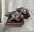 Super Cute Bunny Bookends, perfect seasonal item to display on bookshelf or mantel. Heavy in weight. 7in w x 5.25in h x...
