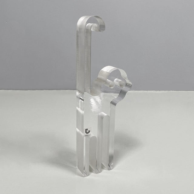 Italian Modern Acrylic Glass Sculpture by Silvio Russo for iGuzzini, 1970s For Sale - Image 11 of 11