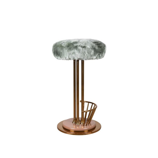 Not Yet Made - Made To Order Andy Bar Stool by Ottiu For Sale - Image 5 of 10