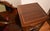 Traditional 1900s Antique English Edwardian Mahogany & Satinwood Inlay Secretary Desk Writing Desk For Sale - Image 3 of 18