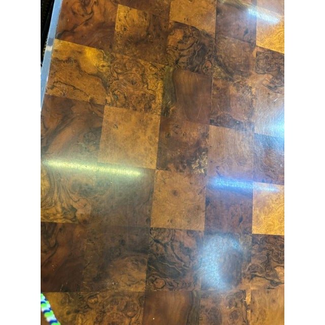 Mid-Century Modern Briarwood Dining Table and Chairs by Pierluigi Molinari for Pozzi, 1970s, Set of 5 For Sale - Image 3 of 8