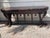 Brown 19 Th C Antique Carved Oak Library Table For Sale - Image 8 of 12