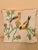 Late 20th Century Handmade Embroidered Bird Motif Pillow For Sale - Image 5 of 8