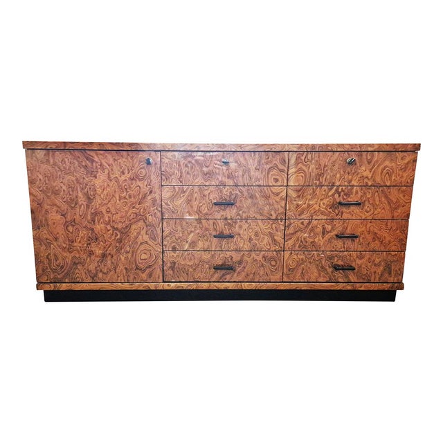 Sideboard in Thuja Root, 1980s For Sale - Image 9 of 12