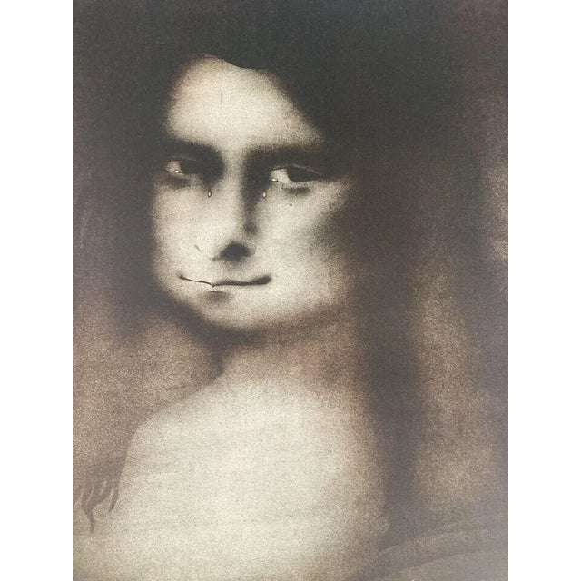 1972 Paul Wunderlich “Tears” Heinz Berggruen Promotional Lithograph Poster 30” Overall good and vintage condition. Minor...