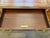 Wood 1980s Maitland-Smith Burl Wood Executive Desk With Leather Inset Top – Double Pedestal, Brass Hardware For Sale - Image 7 of 17