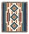Southwestern Geometric Woven Throw Blanket – 60 × 50 For Sale