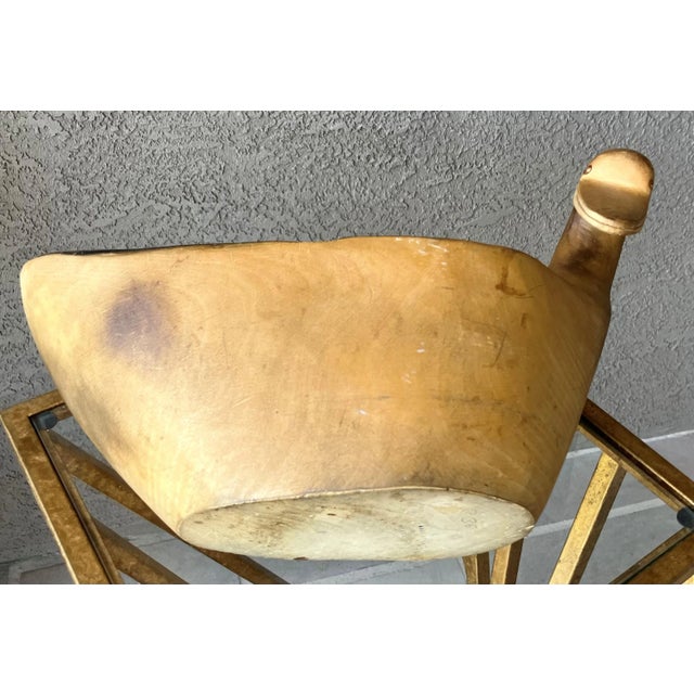 Mid 20th-Century Hand-Hewn Swan-Shaped Decorative Wooden Bowl / Cachepot, Mexico For Sale - Image 18 of 18