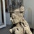 Unknown, Indonesian Shell Goddess Sculpture in Volcanic Limestone, 1980s, Stone For Sale - Image 9 of 11