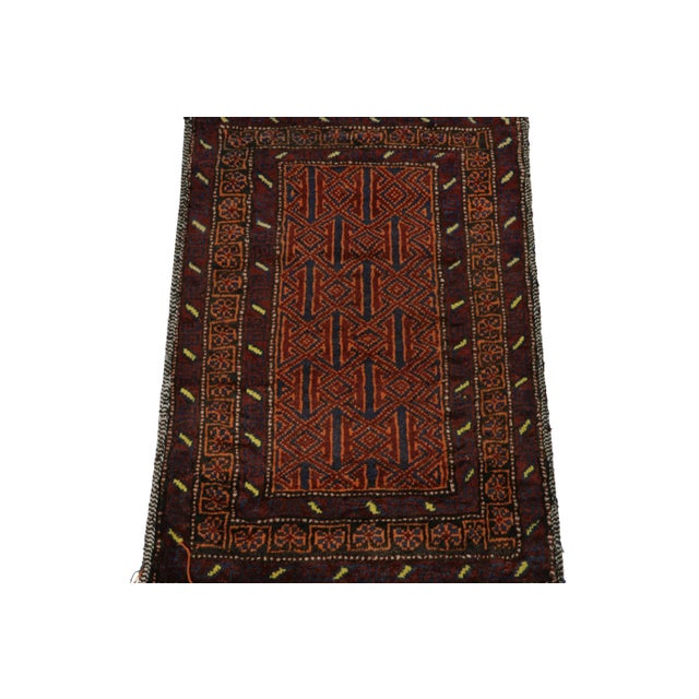 2010s Rug & Kilim’s Baluch Tribal Rug With Colorful Geometric Patterns For Sale - Image 5 of 8