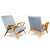 A timeless pair of armchairs designed by František Jirák for Tatra Pravenec in the 1960s–70s. The model combines post-war...