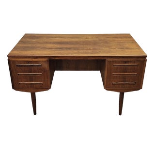 Mid-Century Modern Double Sided Desk by J Svenstrup for A P Mobler, Denmark, 1960s For Sale