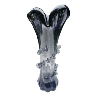 Art Nouveau Glass Vase by Franz Welz for Loetz, 1890s For Sale