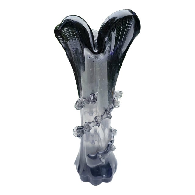 Art Nouveau Glass Vase by Franz Welz for Loetz, 1890s For Sale