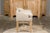 1920s English Upholstered Stool with Slightly Raised Back For Sale - Image 4 of 12