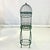 1970s Vintage Boho Chic Hollywood Regency Metal Birdcage Plant Stand For Sale - Image 4 of 13