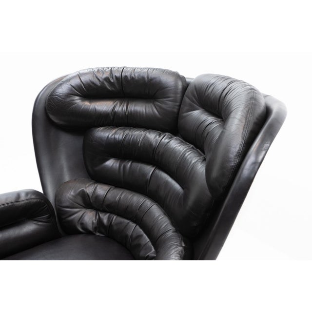 Italian Elda Lounge Chair by Joe Colombo, 1970s For Sale - Image 12 of 15