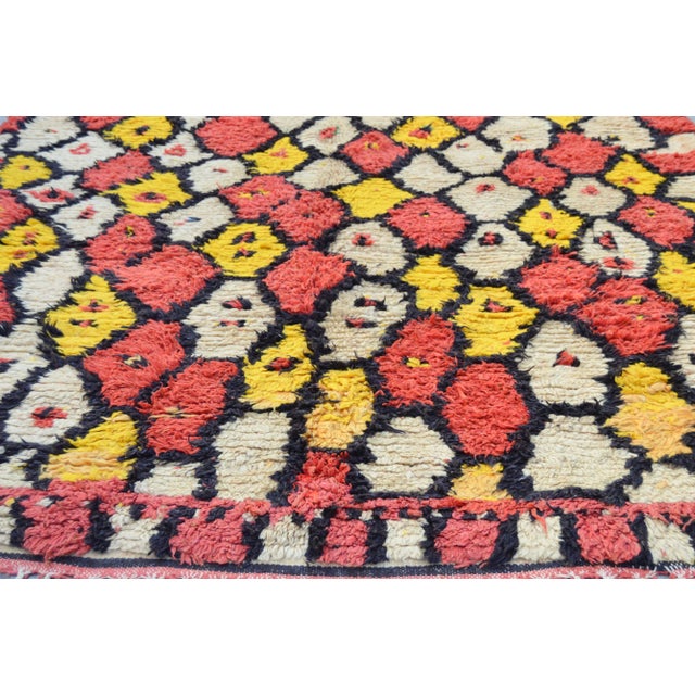 Mid 20th Century Vintage Moroccan Rug - 6'4'' X 10' For Sale - Image 10 of 13
