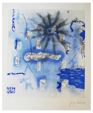 Jorge Tacla, Se Arrienda, 2002, Etching