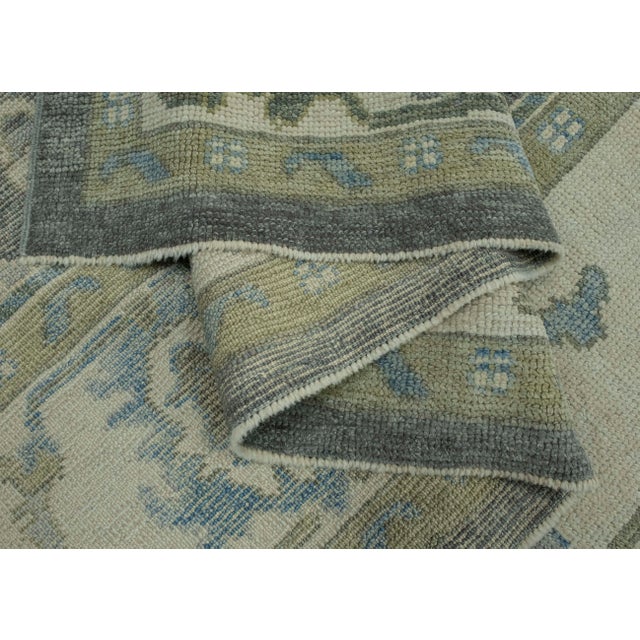 Textile Turkish Oushak Rug 8'9" x 11'10" #18103 For Sale - Image 7 of 8