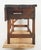 Wood Vintage Hardwood Carpenter's Workbench With Vice For Sale - Image 7 of 10