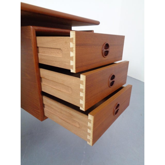 Teak Desk from Gasvig GV Møbler, Denmark, 1960s For Sale - Image 11 of 17
