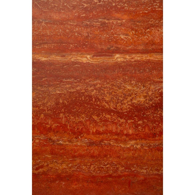 Marble and Leather Tucroma Sideboard by Guido Faleschini for i4 Mariani, 1970 For Sale - Image 16 of 18