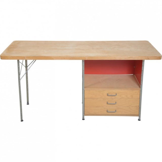 Vintage Desk in Ash by Charles Eames, 1990s For Sale - Image 12 of 12