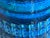 Modern Italian Bitossi Rimini Blue Ceramic Vase, 1960s, Designer Aldo Londi For Sale - Image 3 of 13