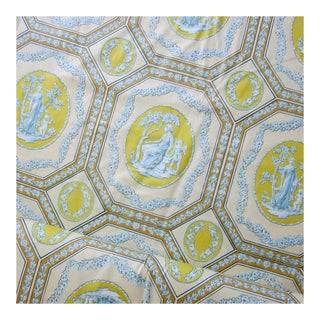 15 Yards of Vintage F. Schumacher & Co./ Wedgwood Collection Jasperware 1979 Fabric Bolt For Sale
