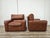1980s Osaka Brown Leather Armchairs by Moroso, 1980, Set of 2 For Sale - Image 5 of 18