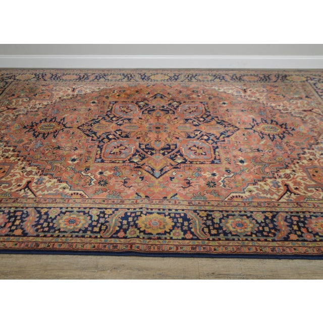 Karastan Heriz Serapi 9 X 12 Room Size Rug 726 Chairish